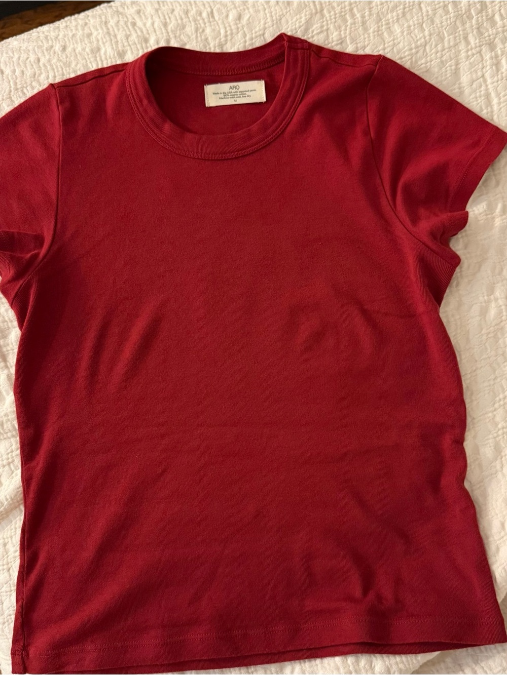 ARQ Janie tee in juice, size medium